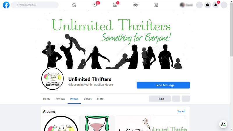 Welcome to Unlimited Thrifters. It is an online fundraising auction site and a fun way to get items that you want in Fredericton.